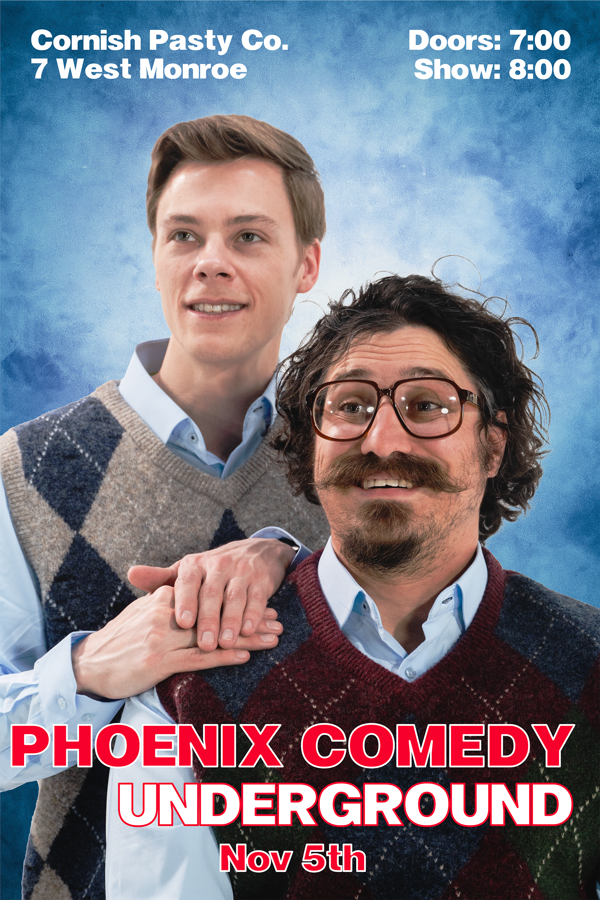 Phoenix Comedy Underground November 5 Showcase Flyer